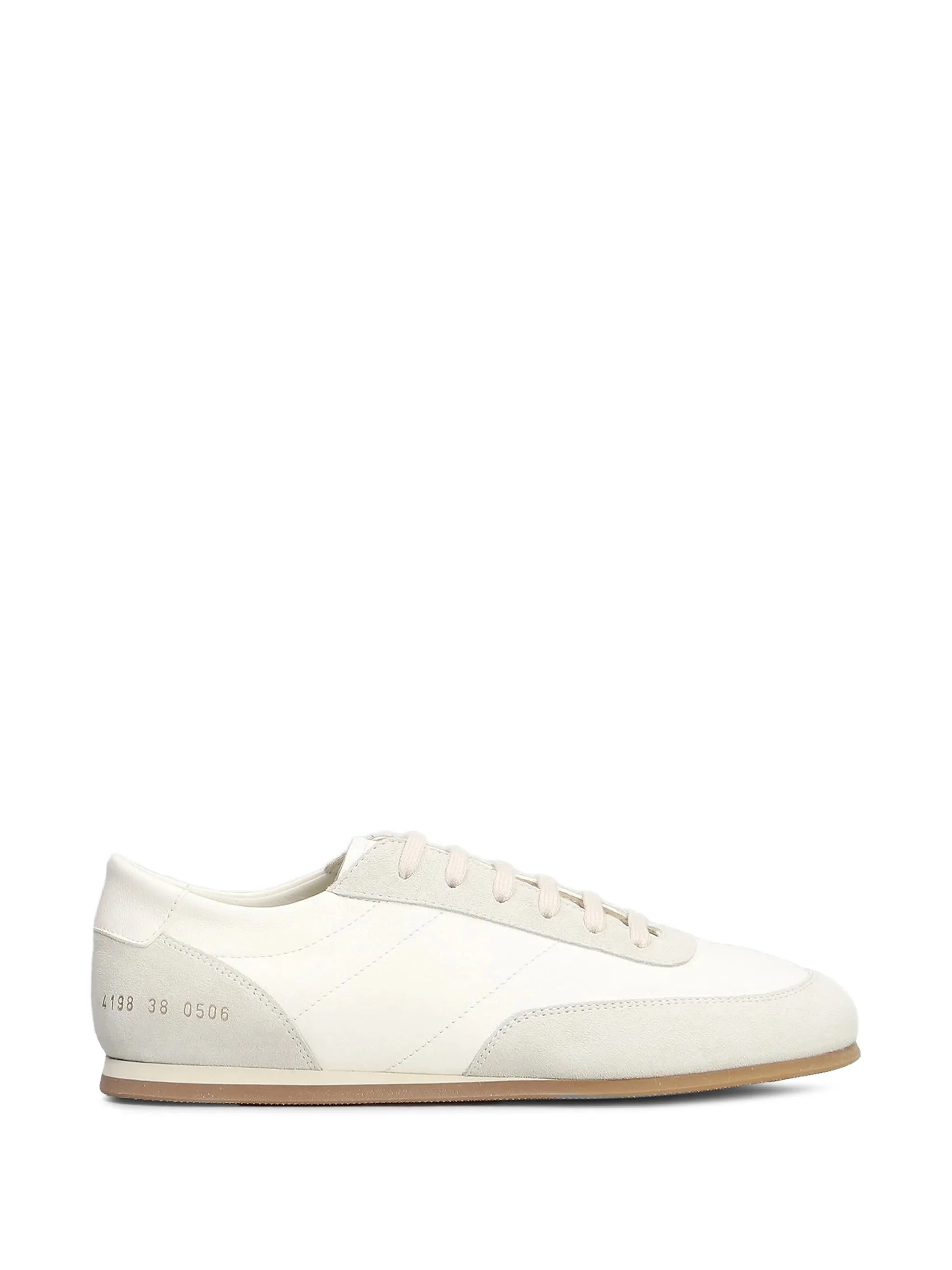 Common Projects Minimal Runner Suede-panelled Sneakers - 1
