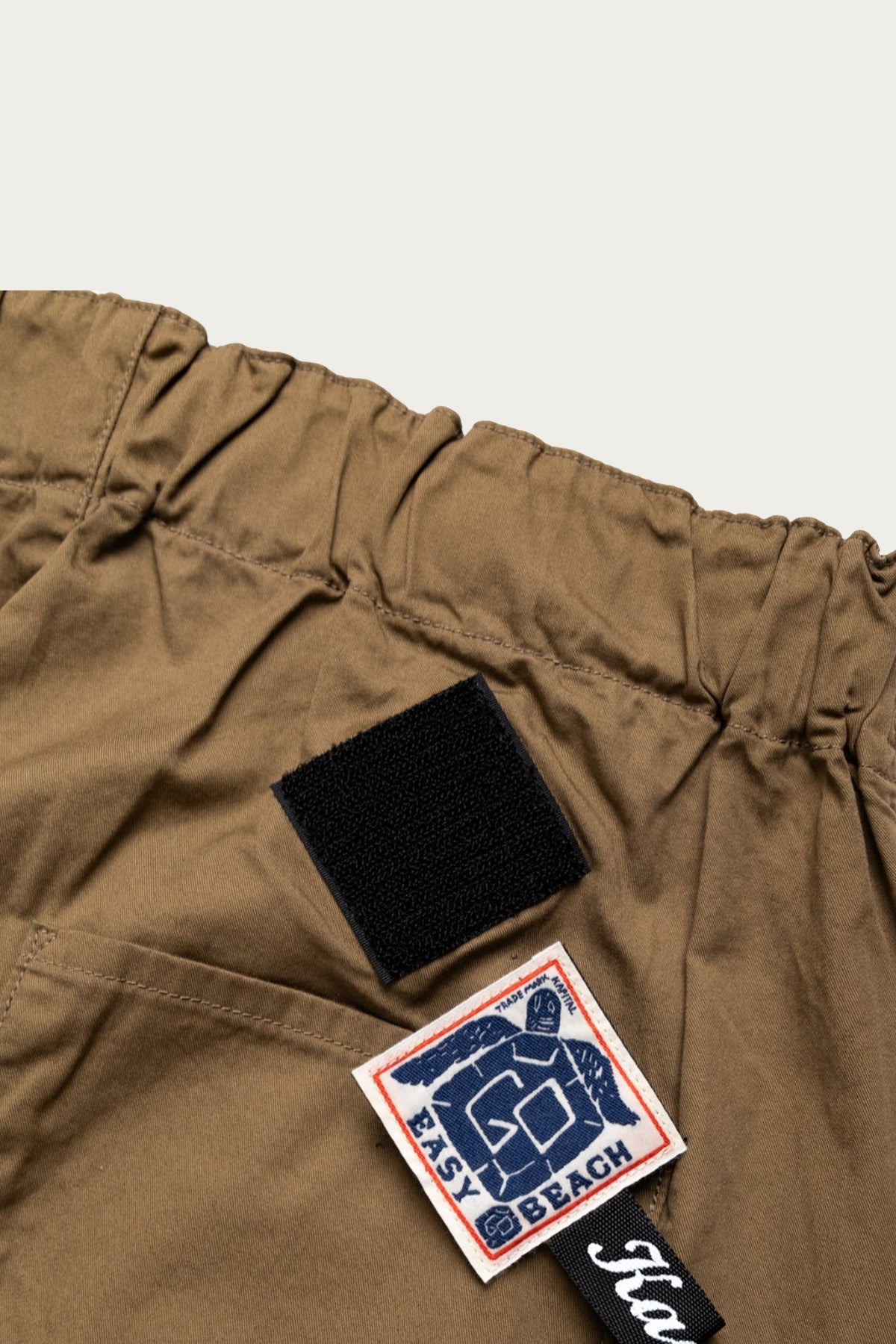 Combed Burberry Cotton EASY-BEACH-GO Pants - Beige - 8