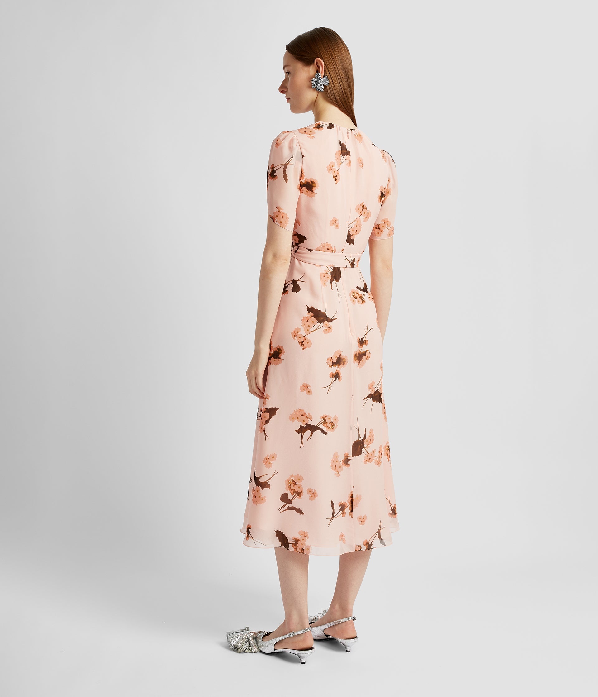 SHORT SLEEVE MIDI DRESS - 3