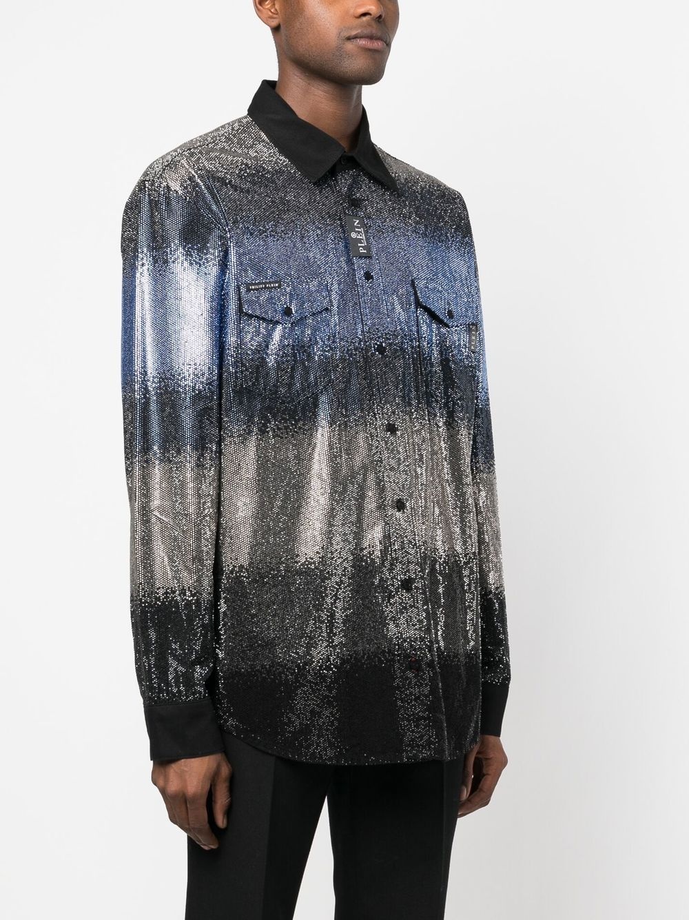 Striped sequin shirt - 3