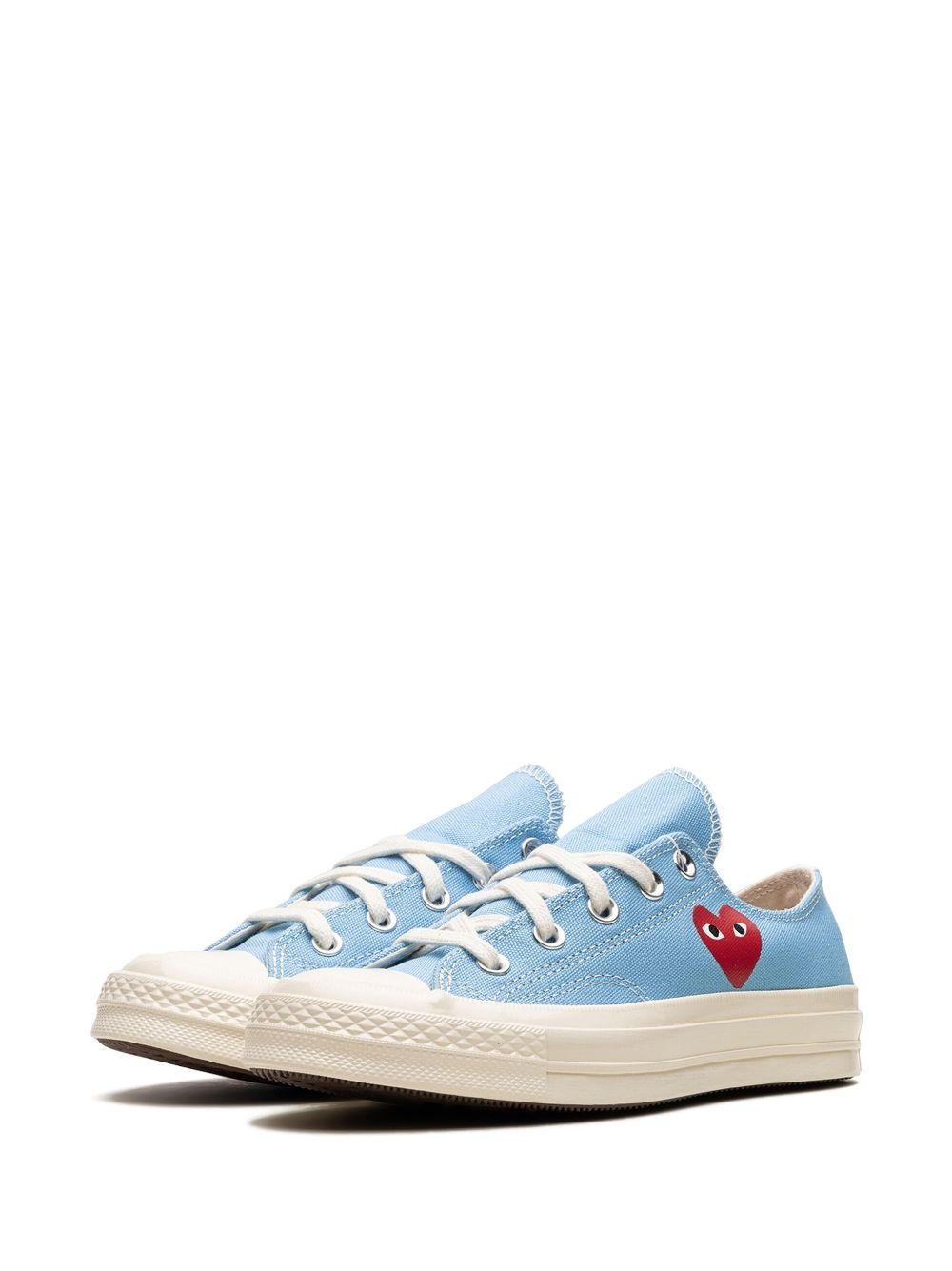 x CDG Chuck 70 OX AC "Bright Blue" sneakers - 4