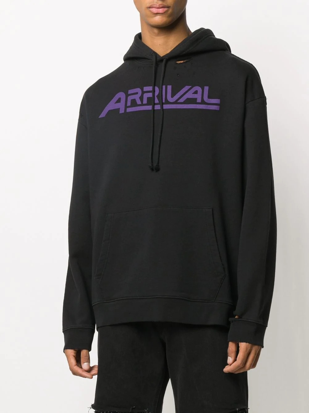 Arrival print hoodie - 4