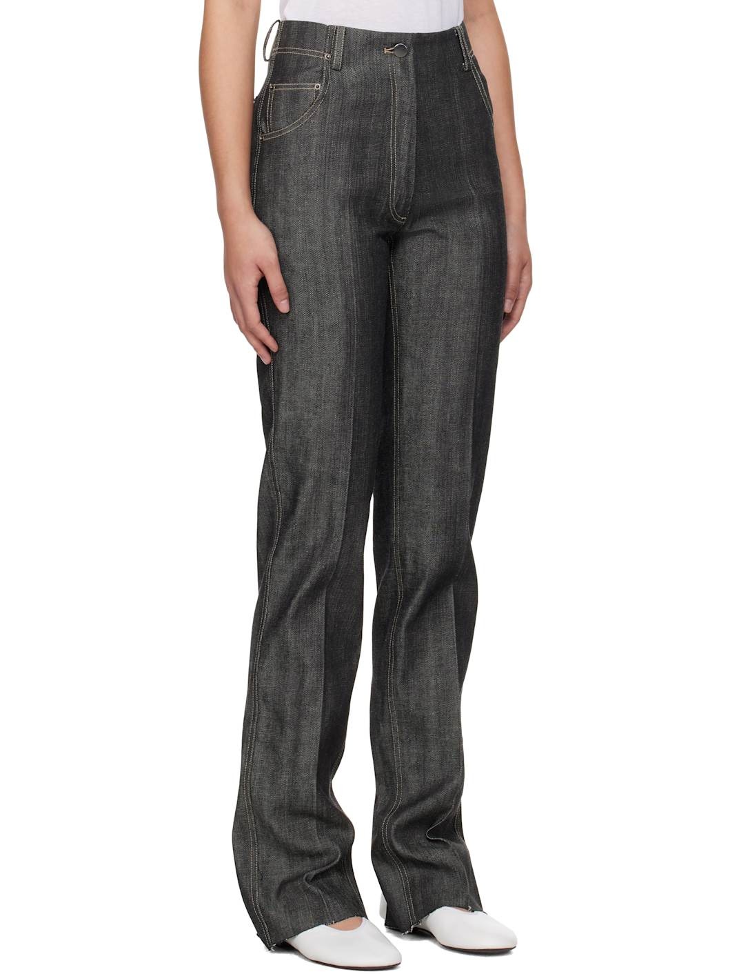 Gray Iris Jeans - 2