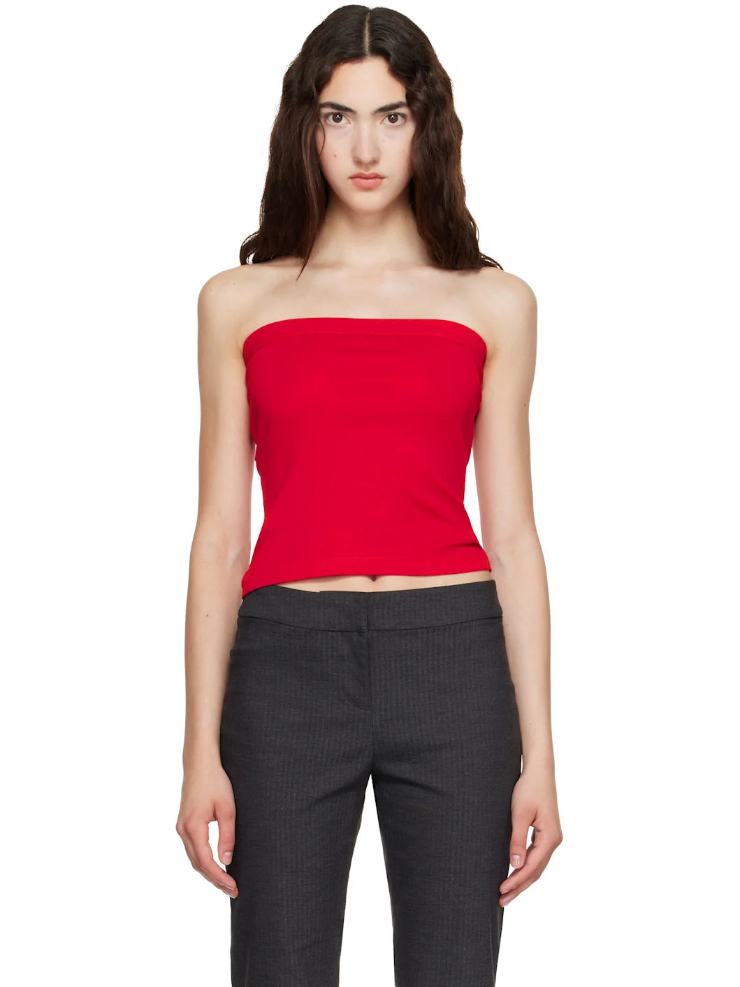Red Bes Bandeau Top - 1