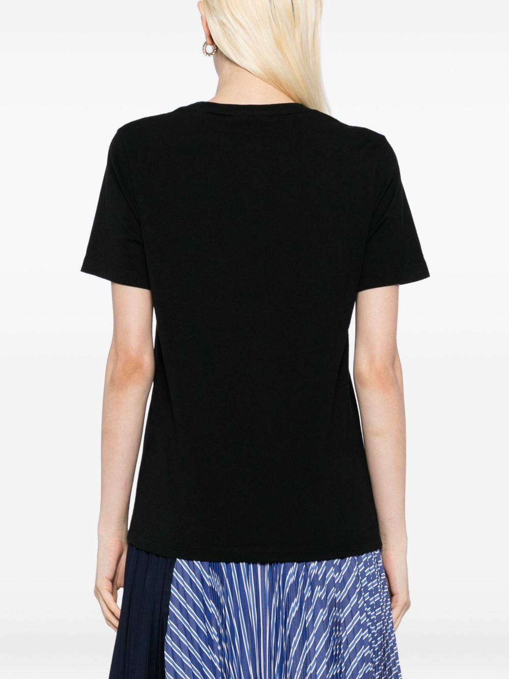 embroidered-logo t-shirt - 4