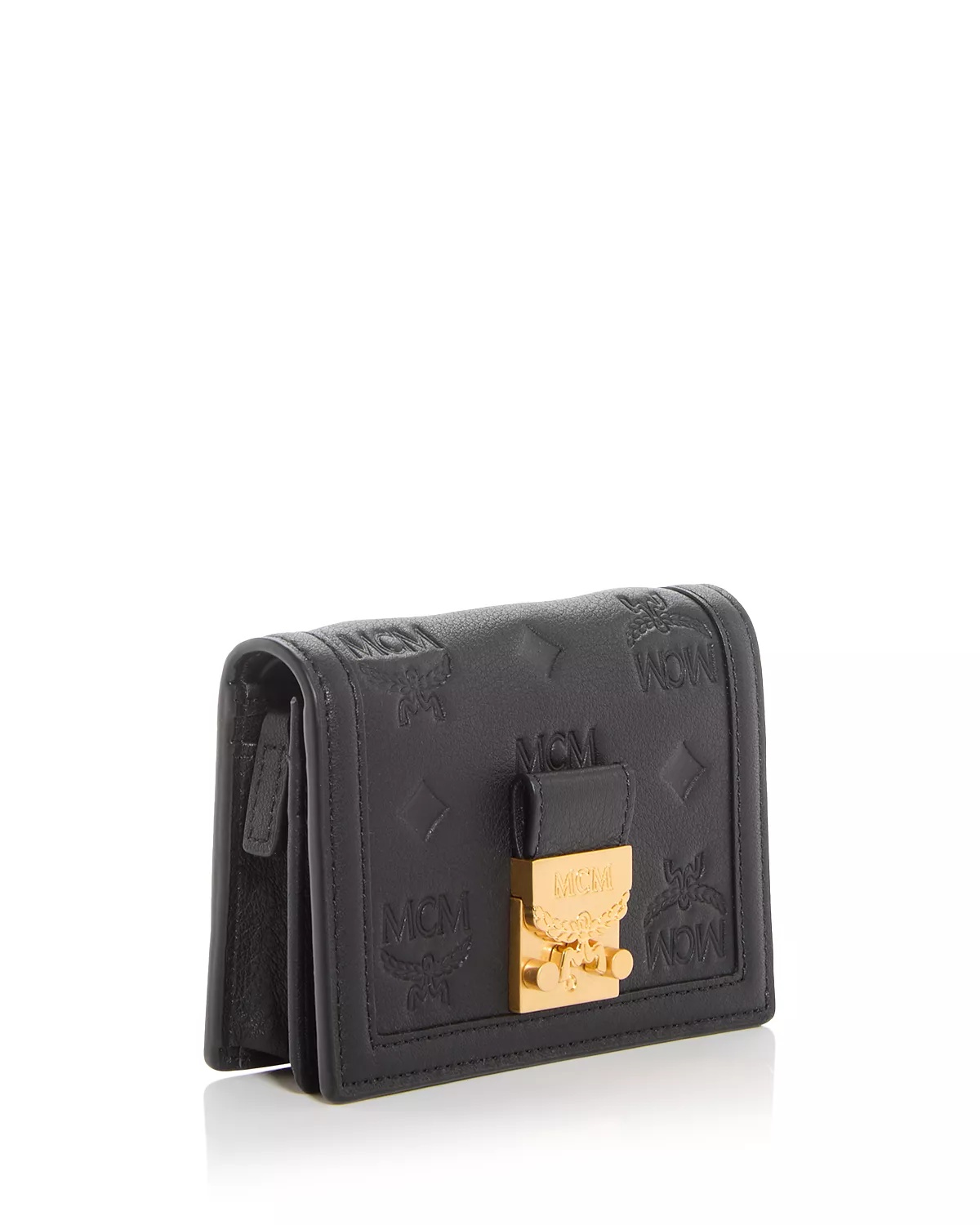 [MCM]★Tracy Embossed Monogram Leather Wallet Large Tracy Wallet on Chain in Visetos Cognac | MCM ®US