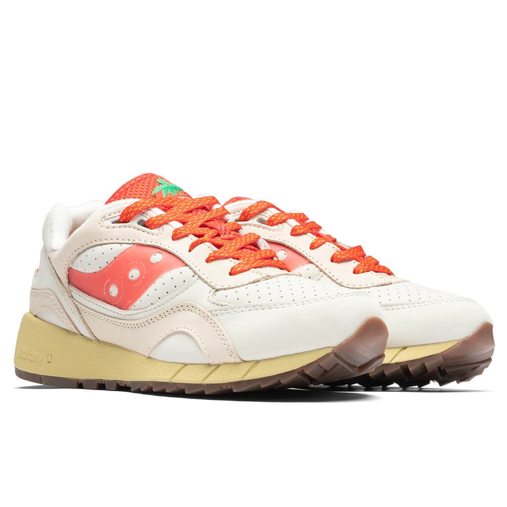 Saucony - Shadow 6000 'New York Cheesecake' Sneakers Beige / Red, 9 / Beige