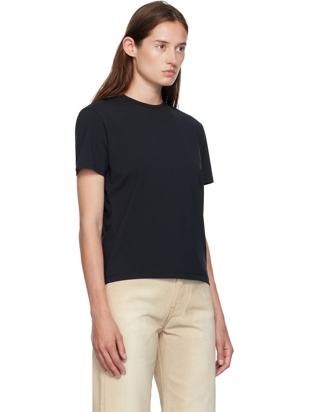 Black Regular Fit T-shirt - 2