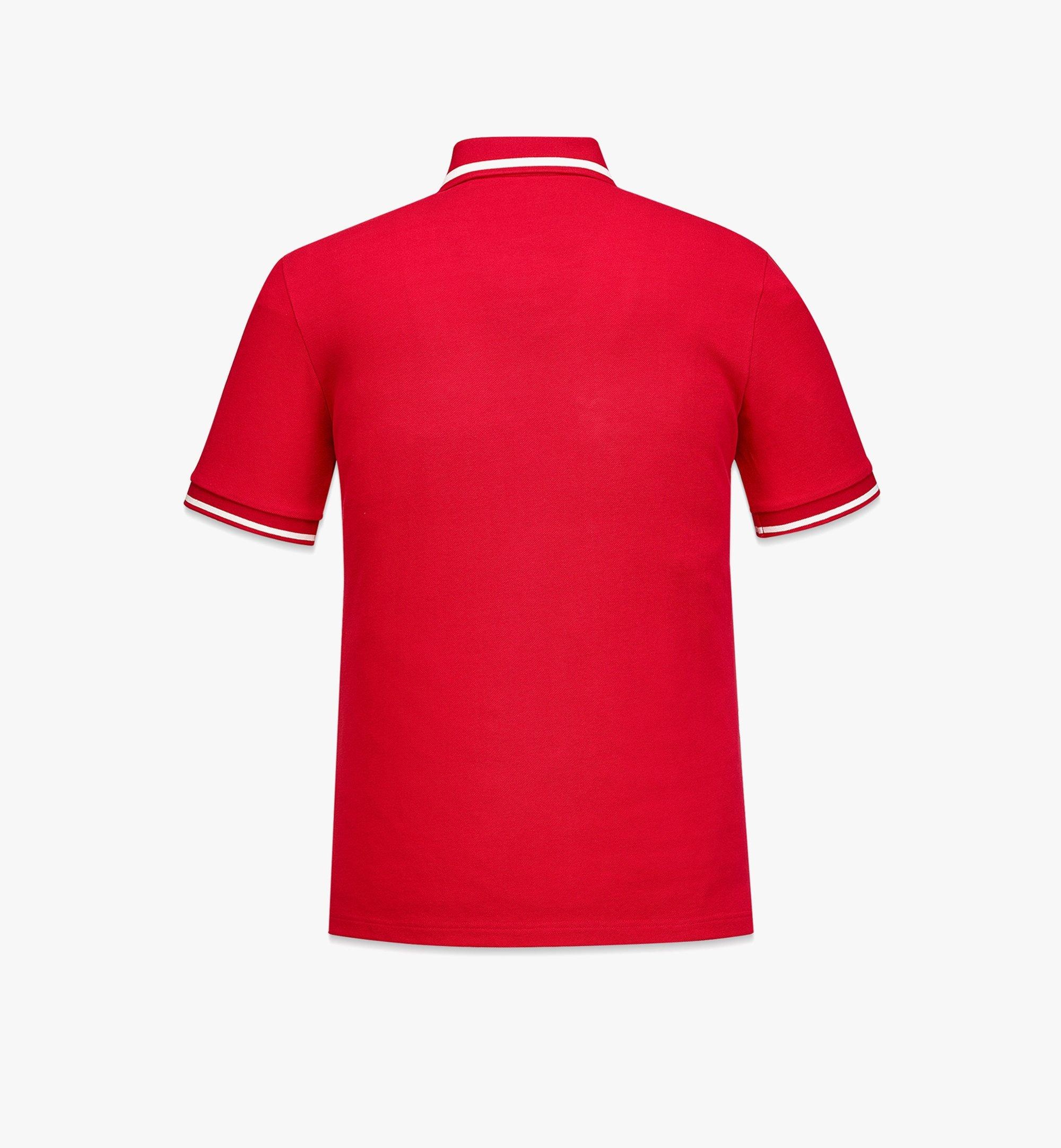 Men’s Cubic Monogram Polo Shirt in Organic Cotton - 3