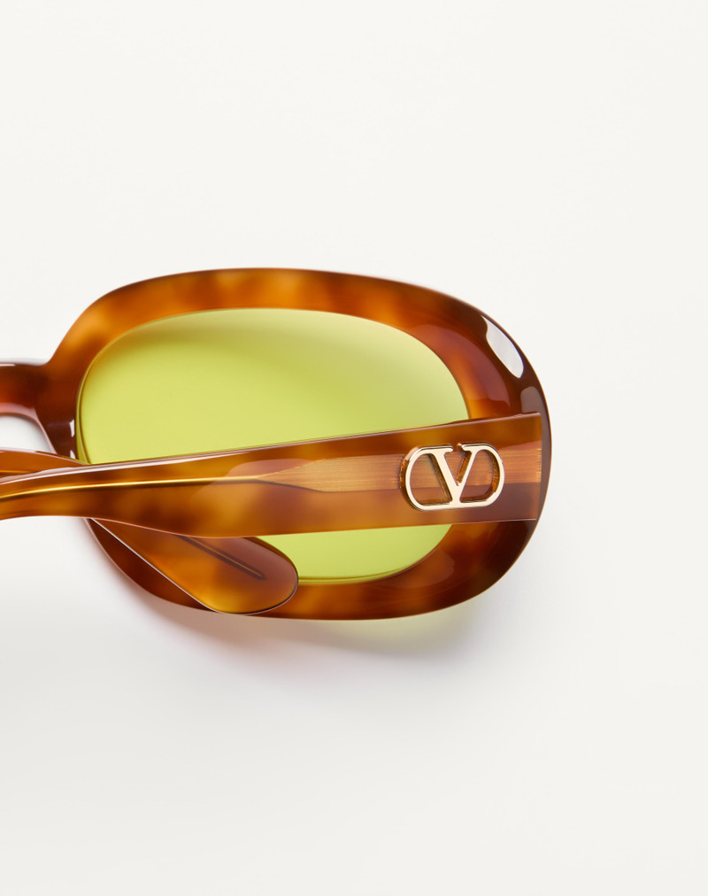 OVAL WRAP-AROUND ACETATE EYEWEAR 6