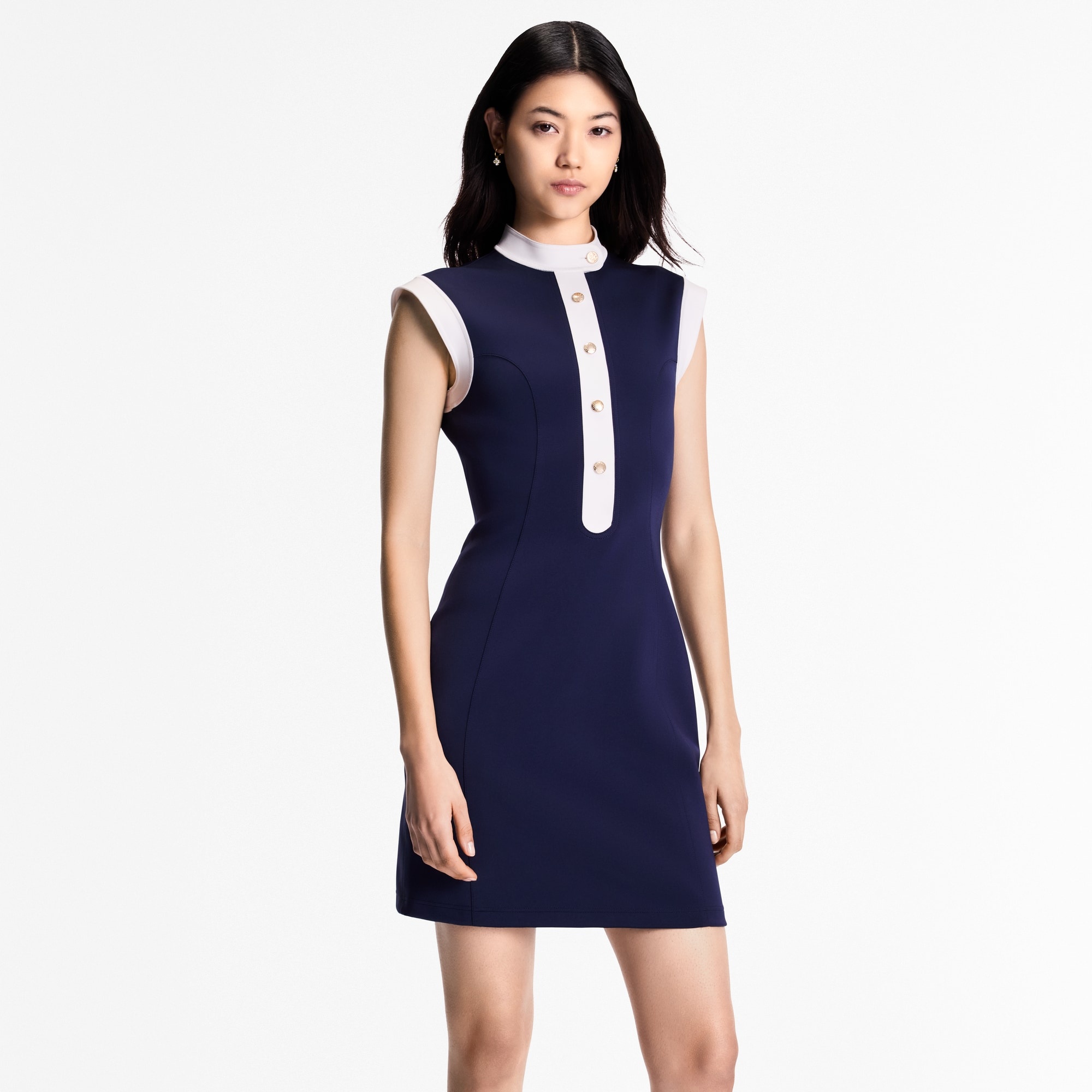Technical Jersey Sailor Dress - 2