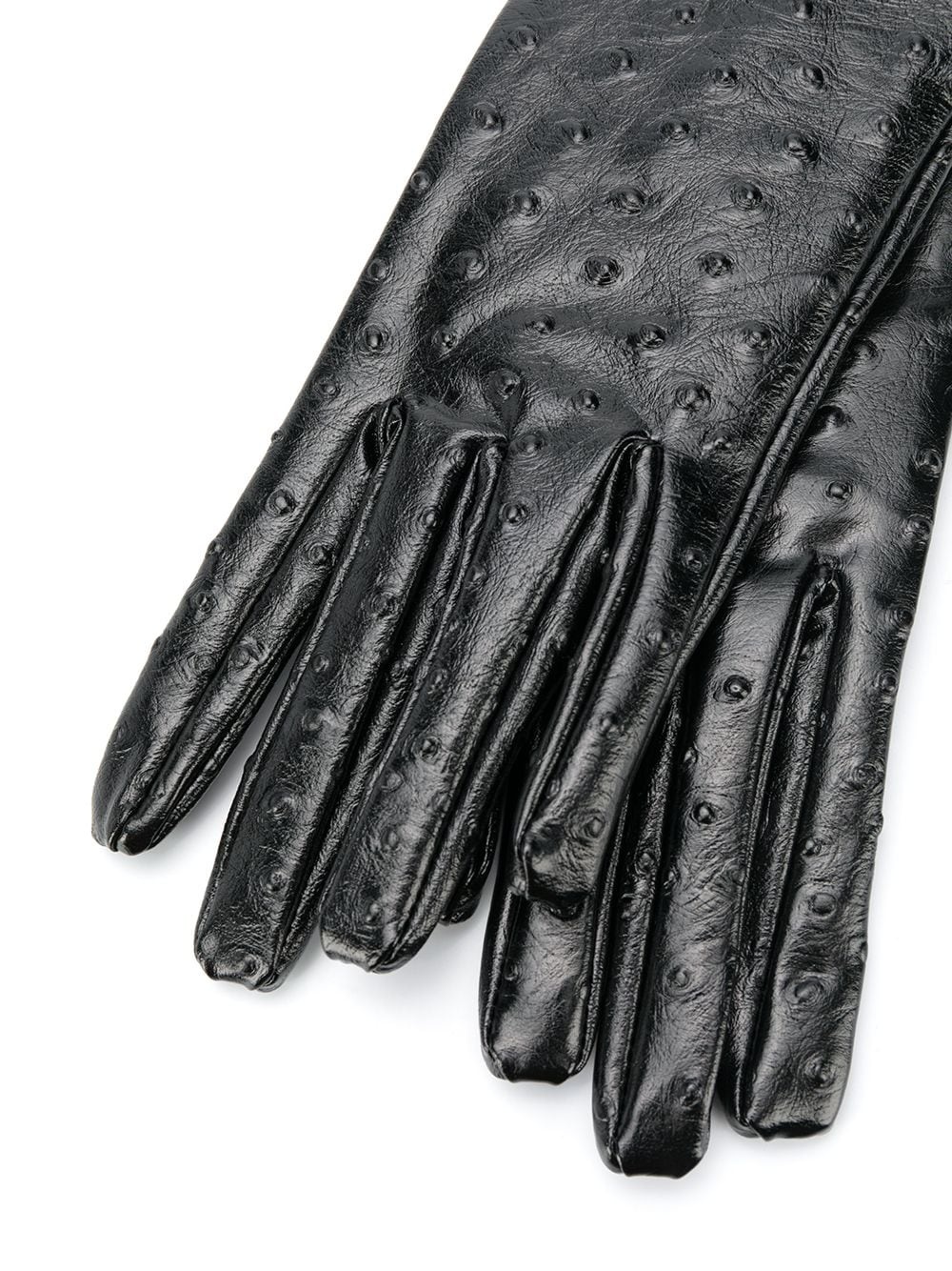 dot pattern gloves - 2