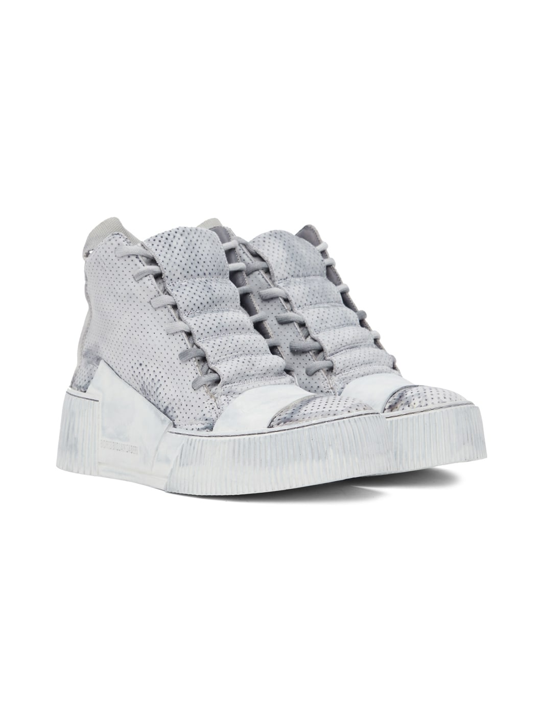 SSENSE Exclusive Grey Bamba 1.1 Sneakers - 4