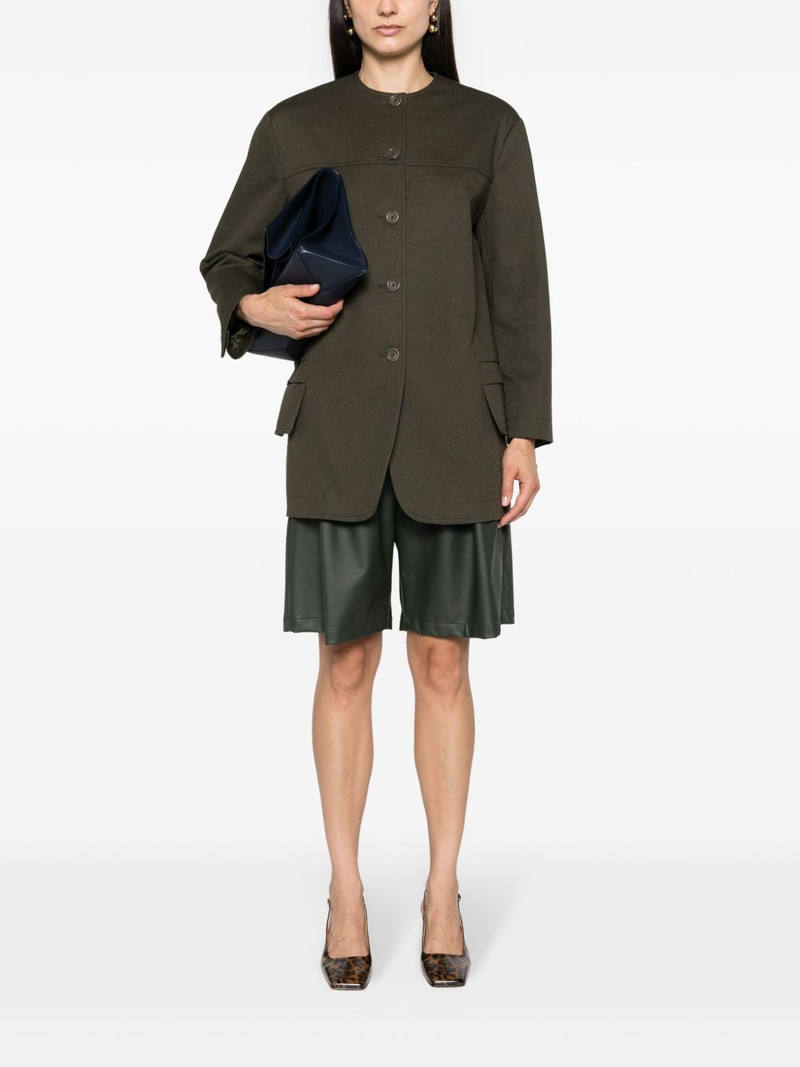 Max Mara Recital twill shirt jacket outlook