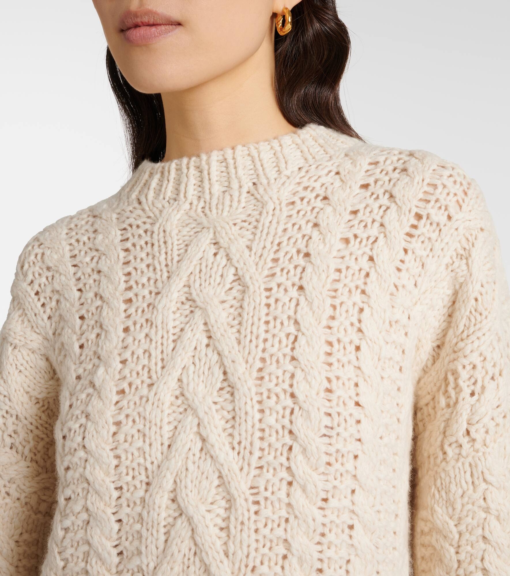 Wool and cashmere sweater - 4