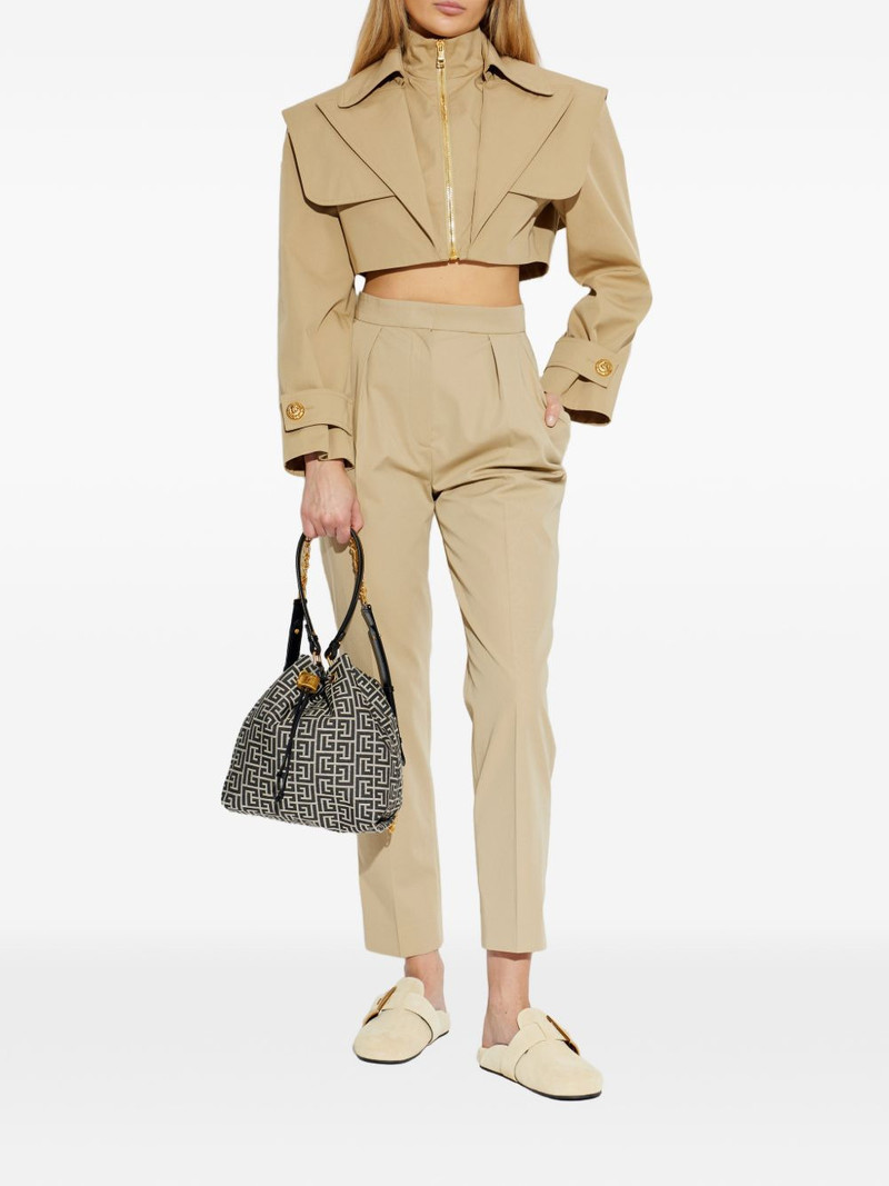 buckled flat mules 6