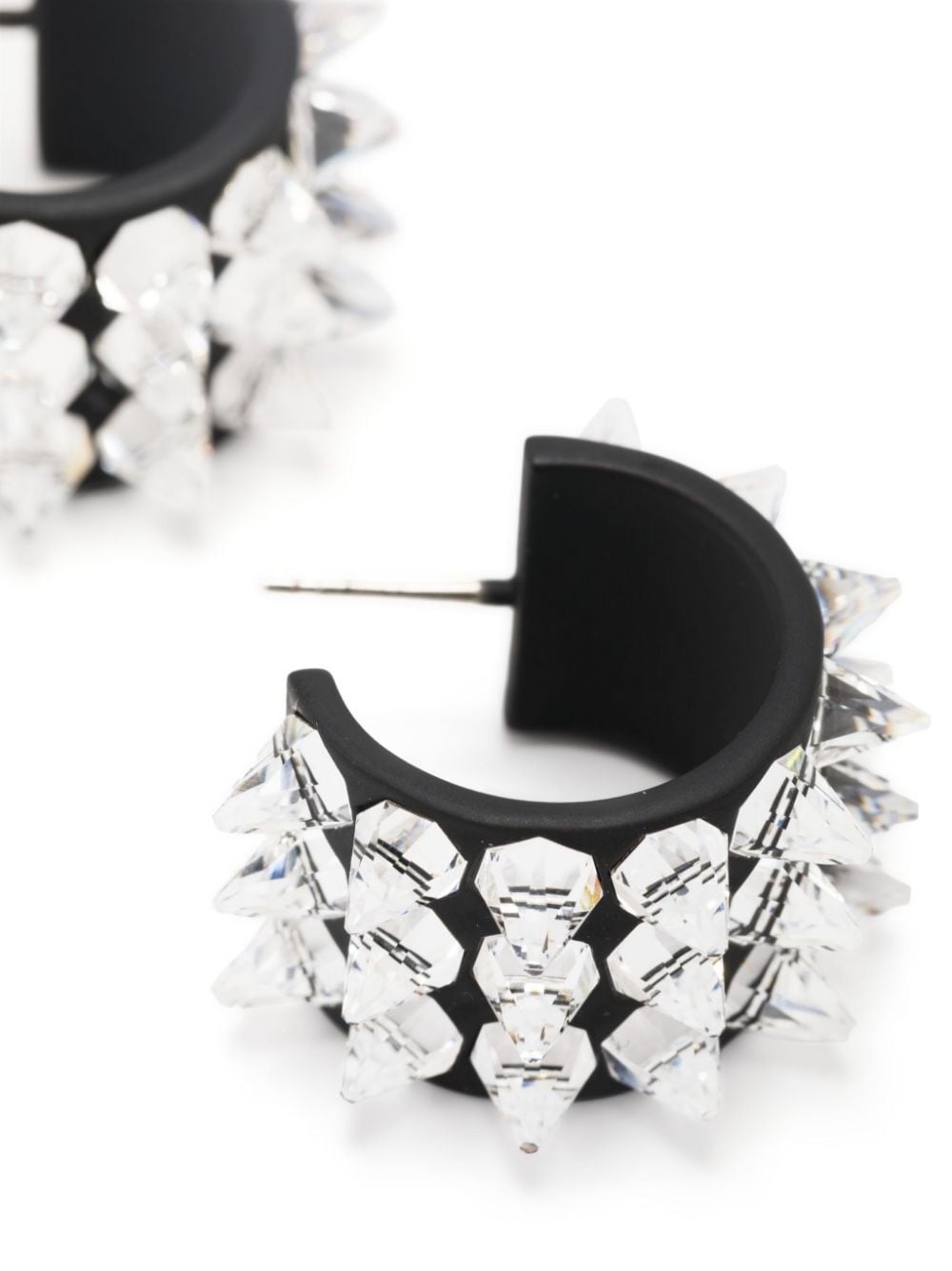 Karma spike-embellished earrings - 5