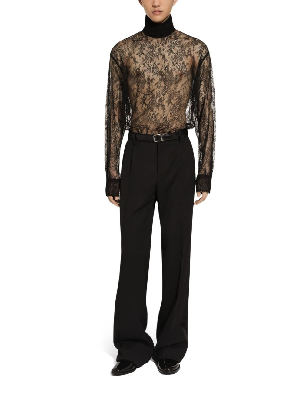lace shirt - 3