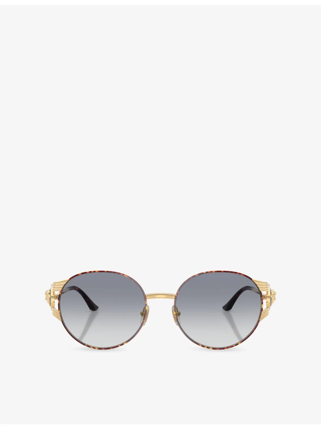 VE2303 Round-Frame Metal Sunglasses - 1