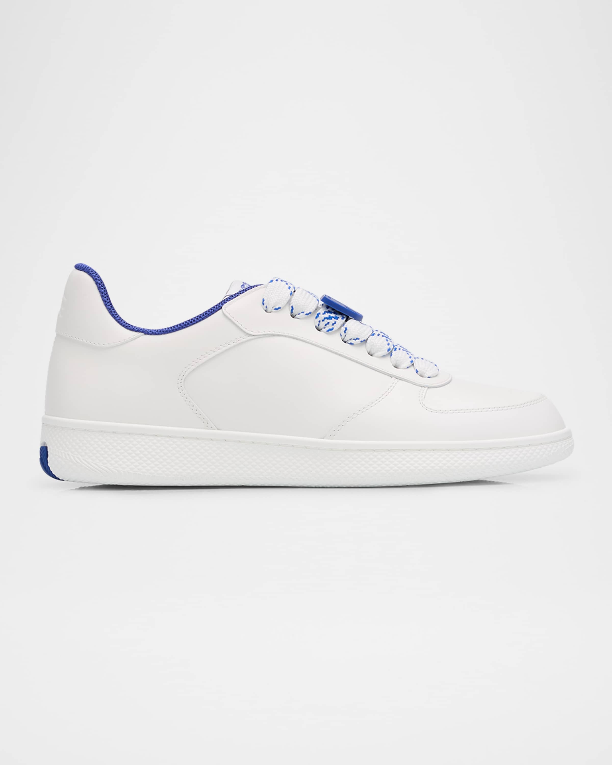 Terrace Leather Low-Top Sneakers - 1