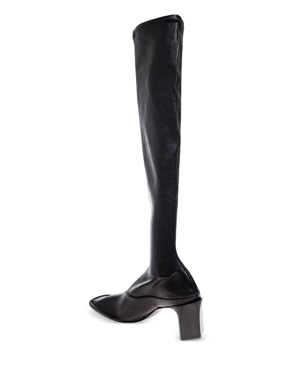 70mm knee-high square-toe boots - 3