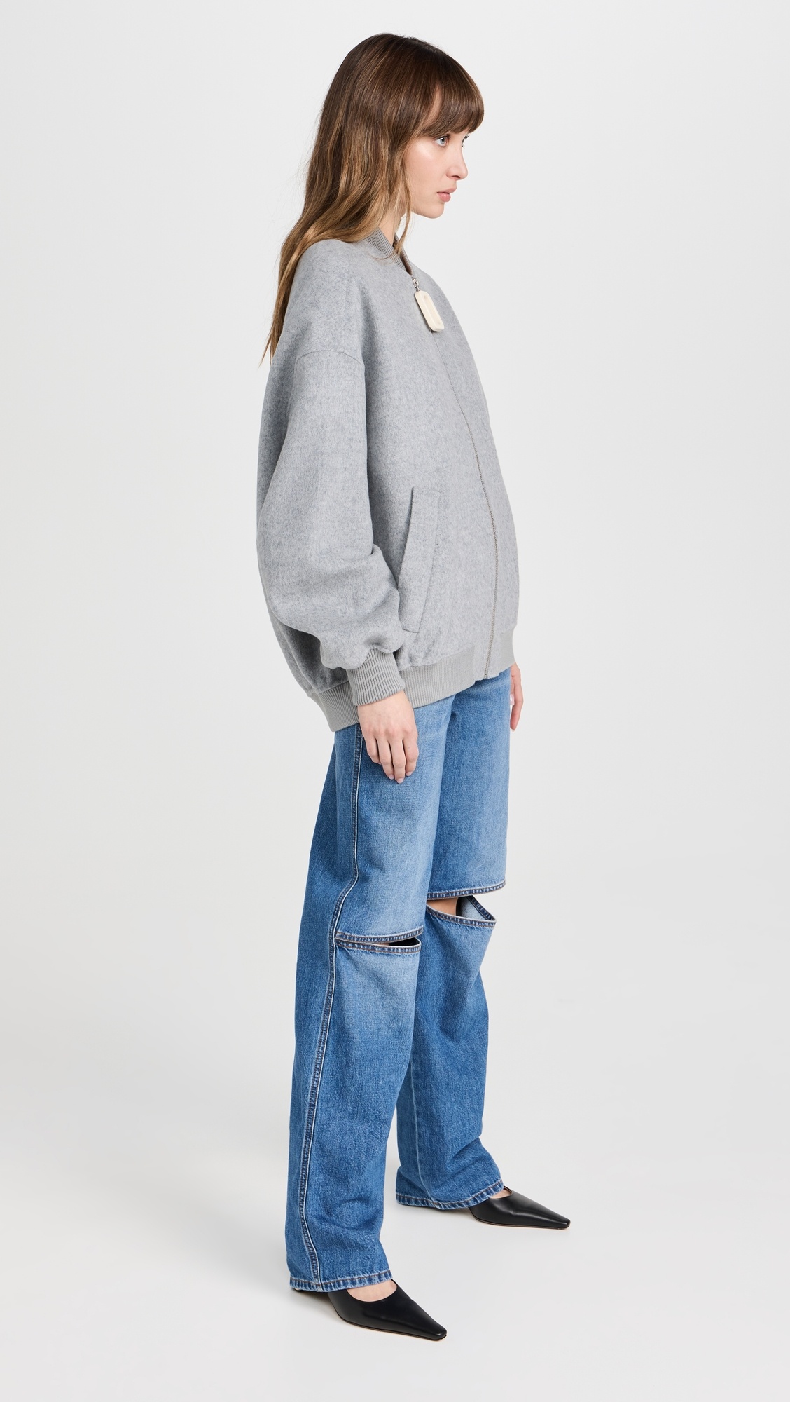 JWA Puller Oversized Bomber Jacket - 3