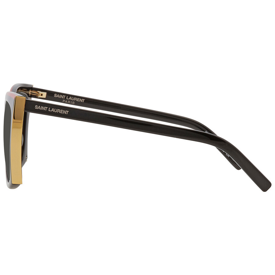Saint Laurent Grey Cat Eye Ladies Sunglasses SL 539 PALOMA 001 58 - 5