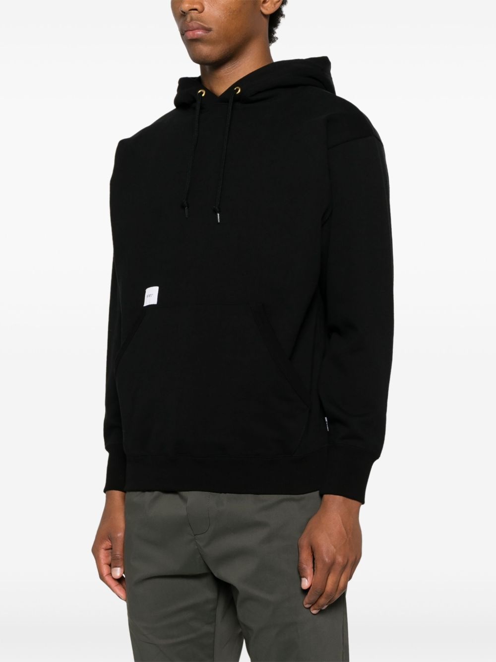 logo-print hoodie - 3
