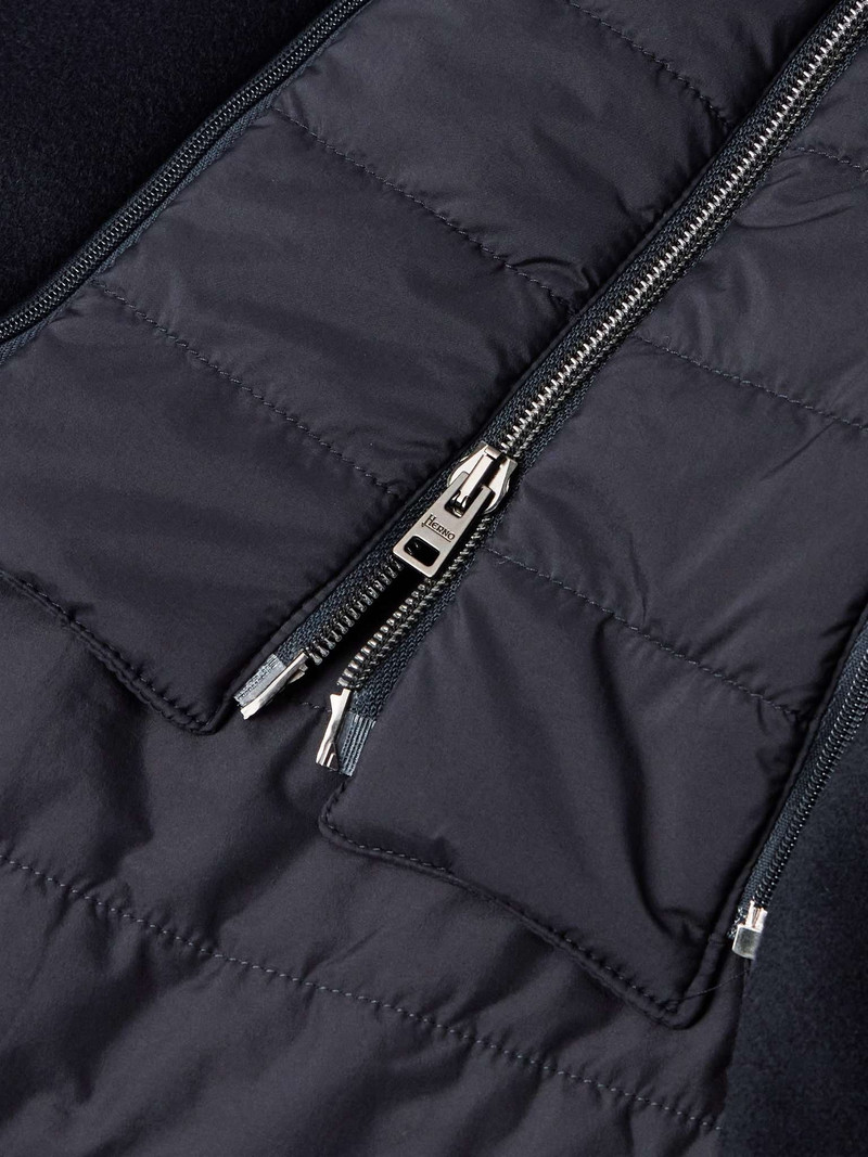 Brushed Wool and Cashmere-Blend Peacoat 3