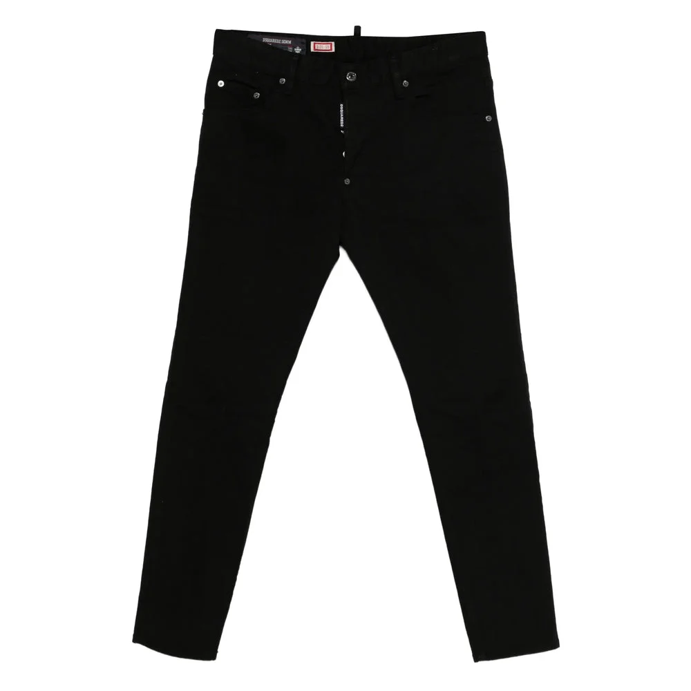 Dsquared2 Black Denim - Slim-Fit Jeans Men - 1