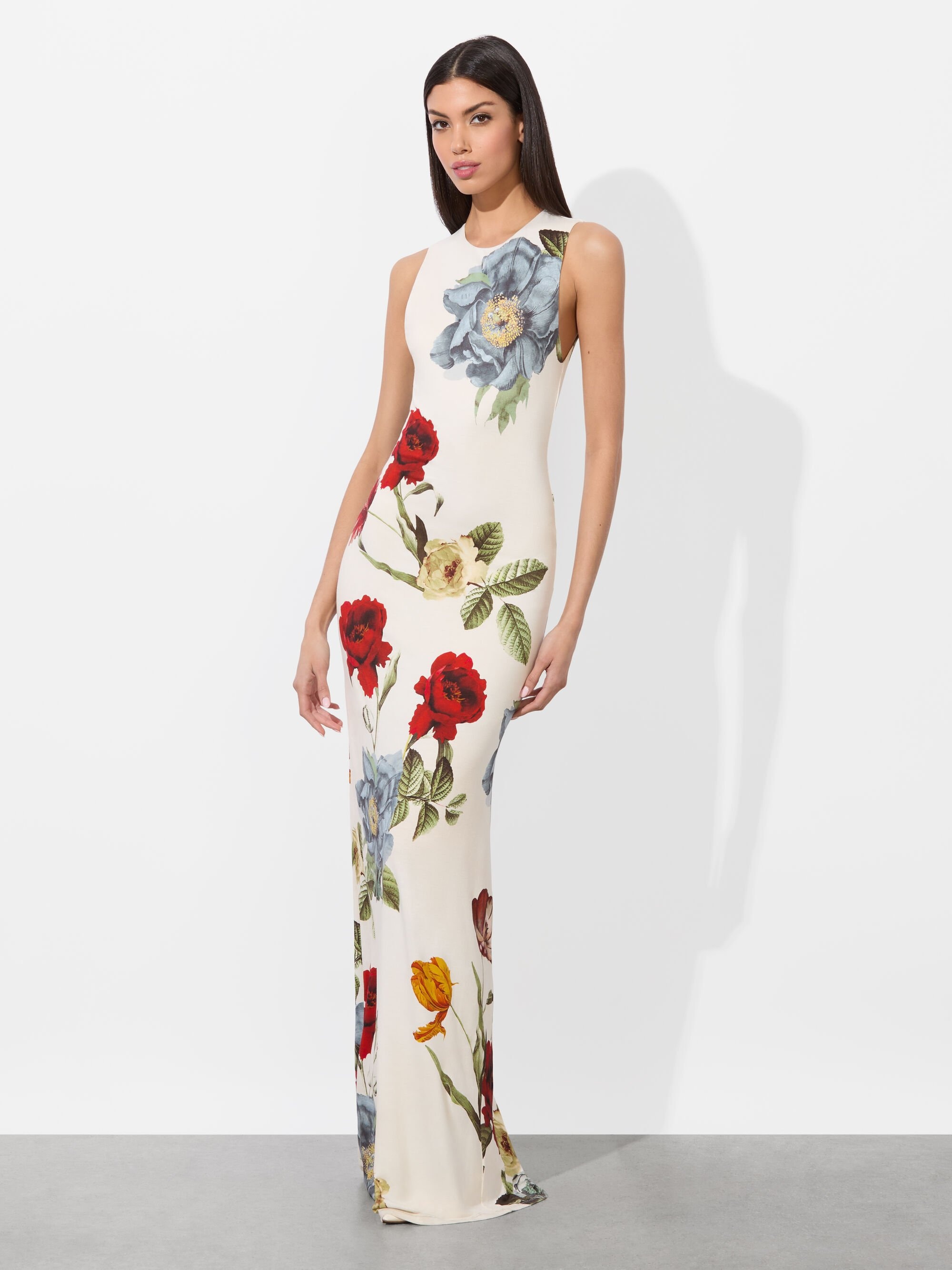 DELORA OPEN BACK MAXI DRESS - 5