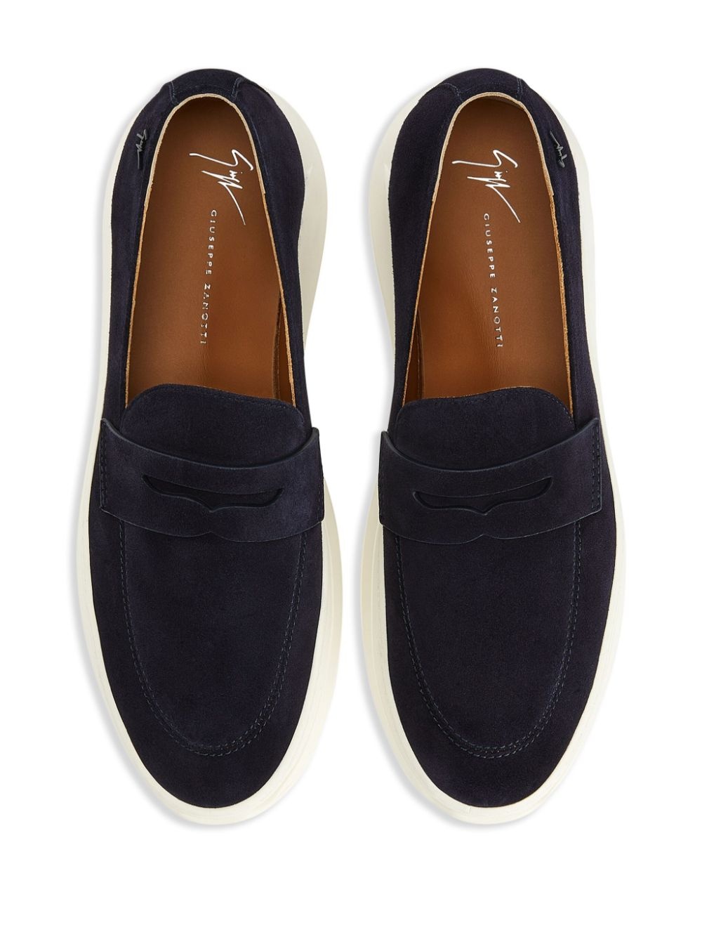 Conley Glam logo-charm loafers - 4