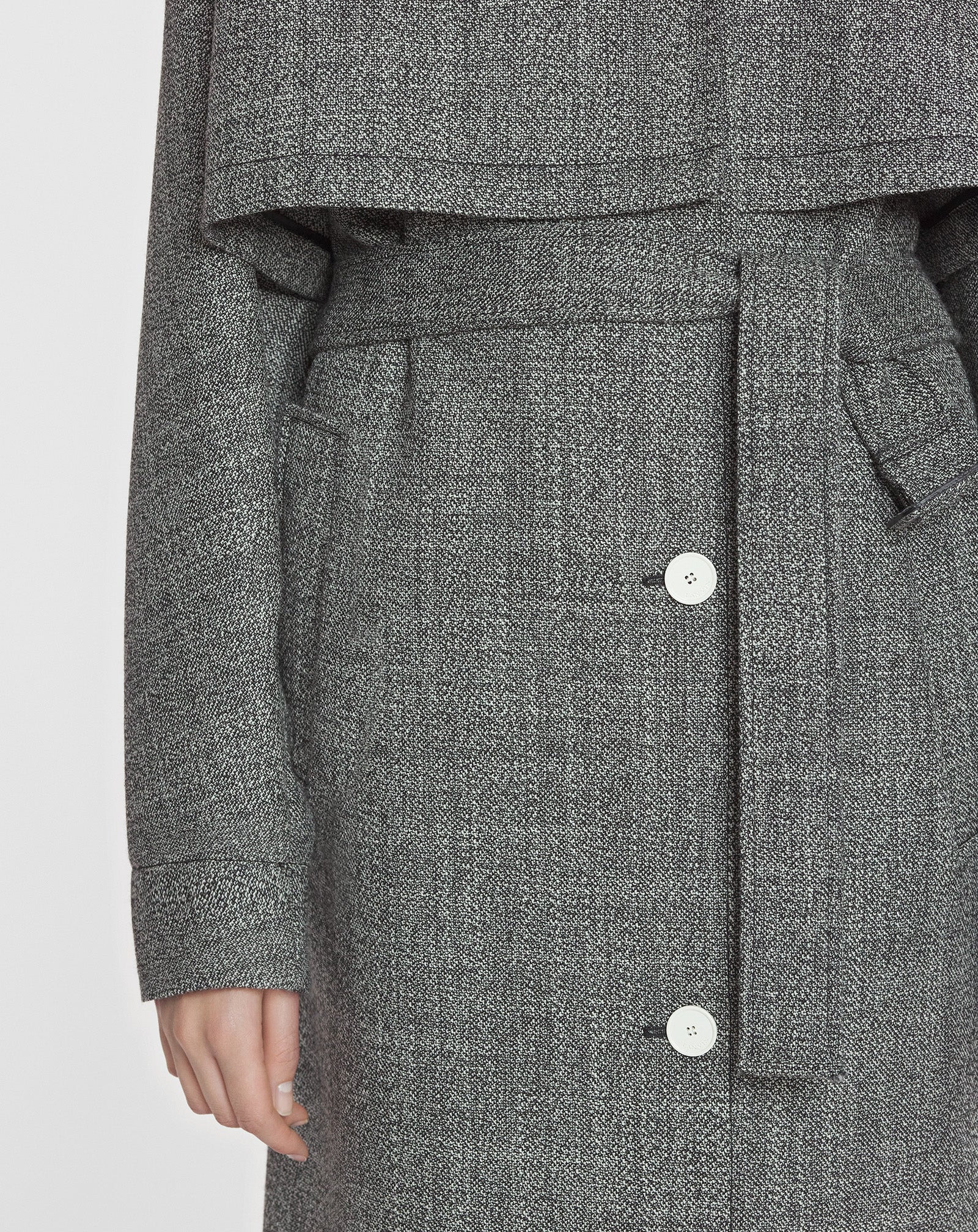 WOOL TRENCH COAT - 6