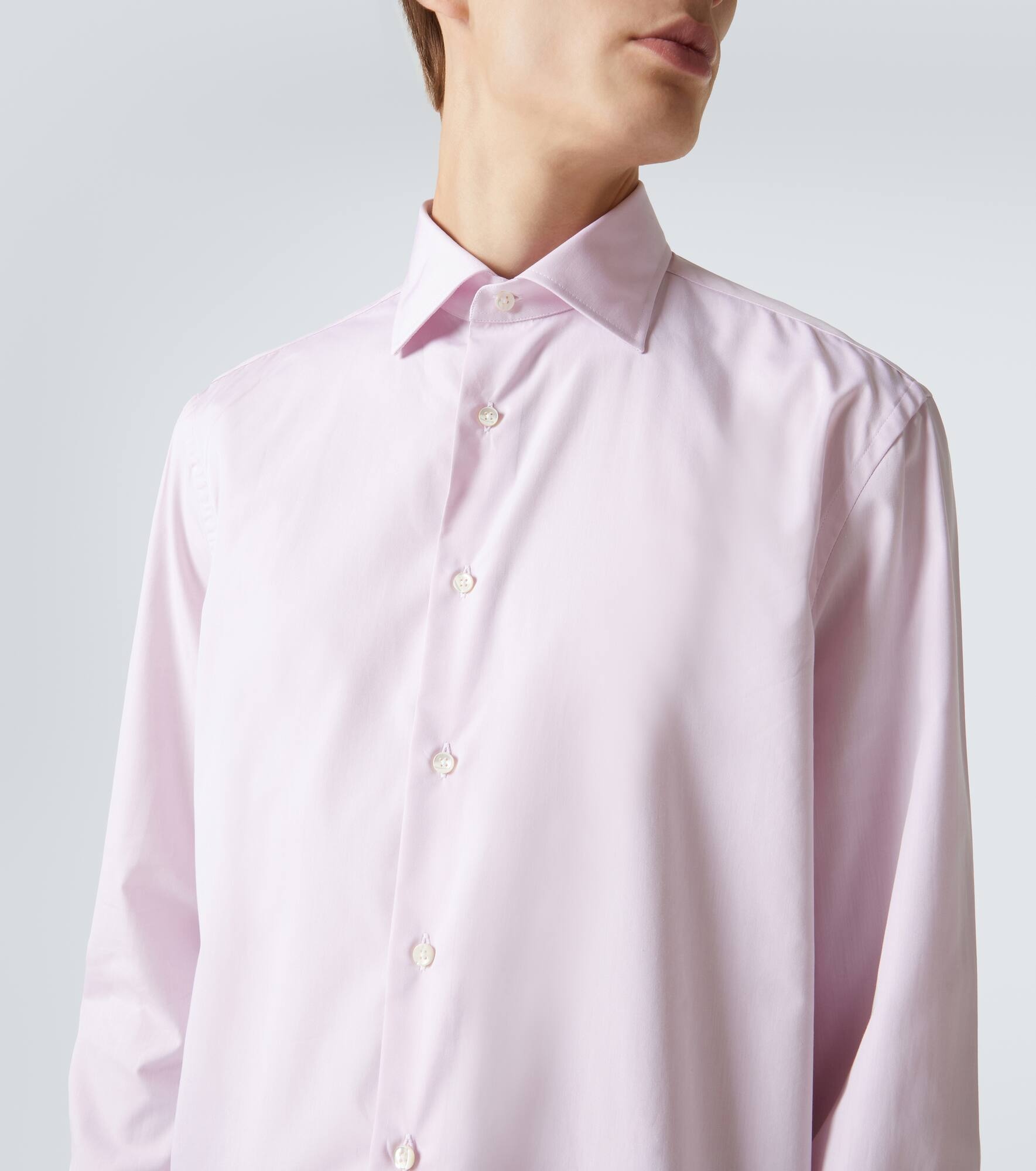 Cotton poplin shirt - 5
