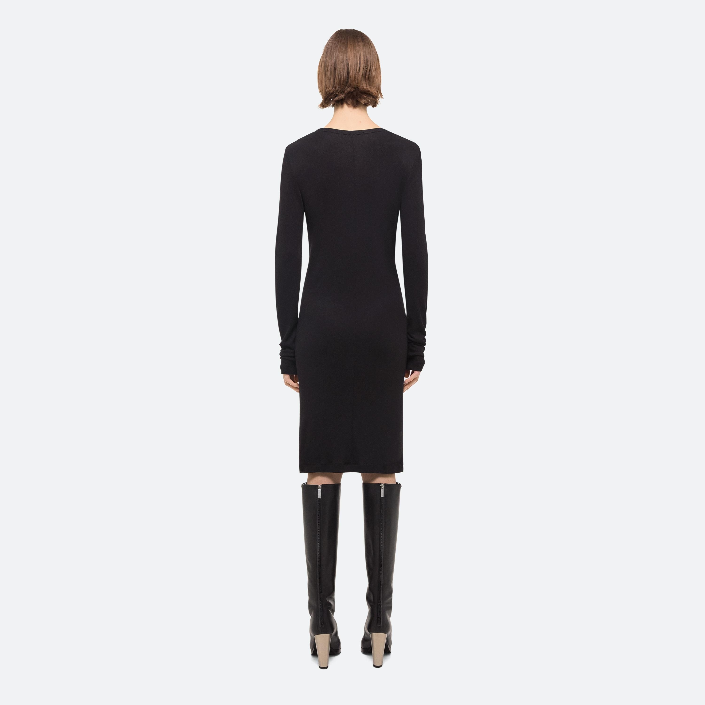 LONG-SLEEVED DRESS - 5