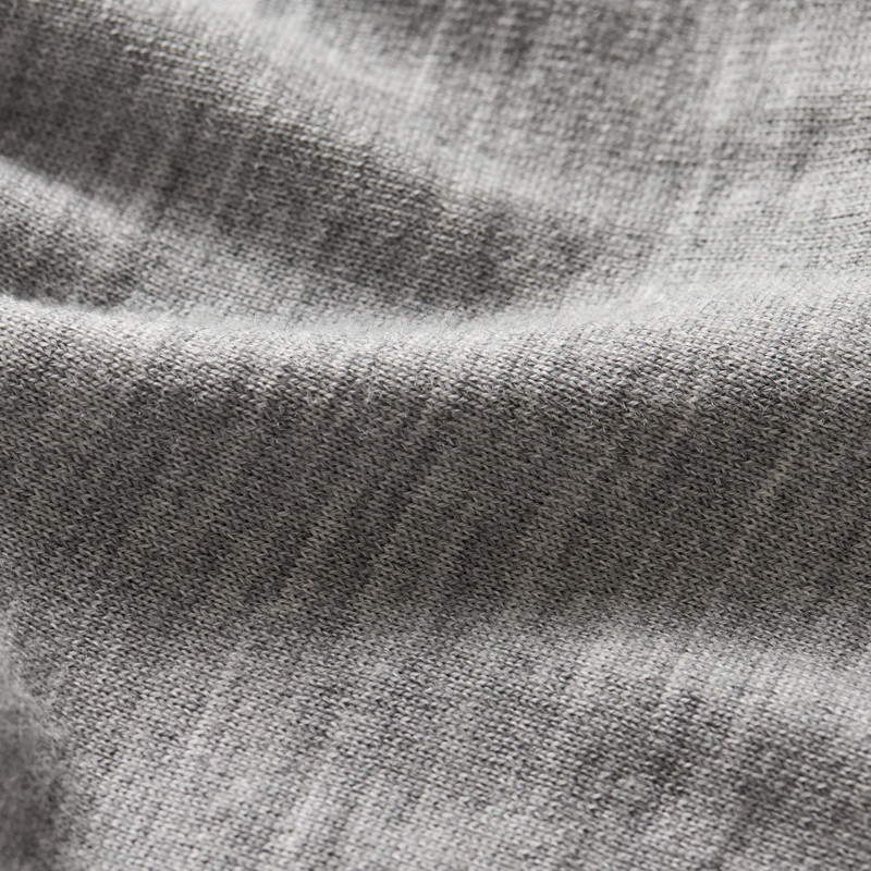 Shirred Henley Sweater in Regal Wool 7