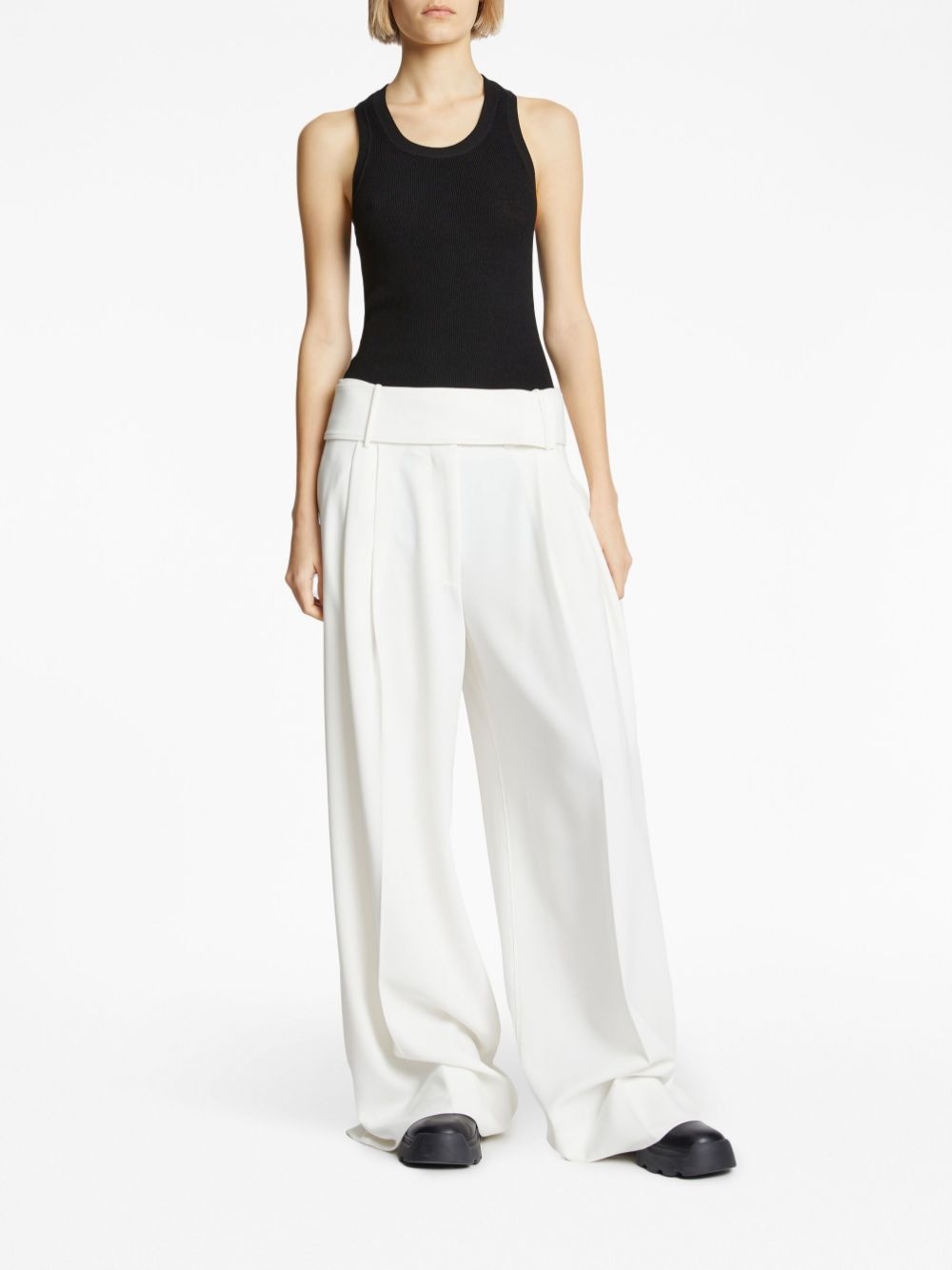 Matte knitted tank top - 2
