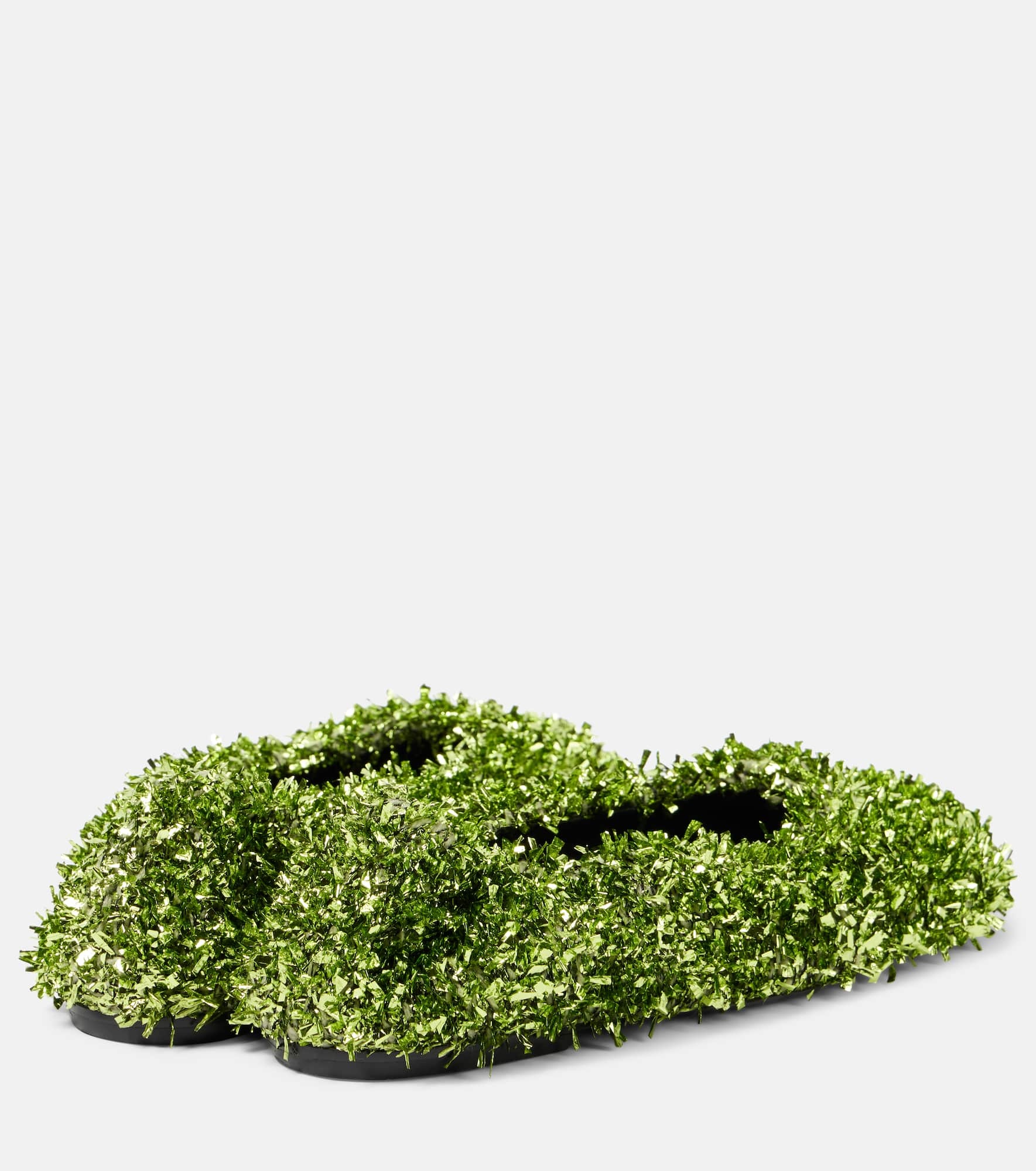 Glove glitter ballet flats - 2