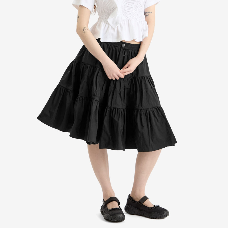 CECILIE BAHNSEN Cecilie Bahnsen Alec Crinkled Taffeta Skirt outlook