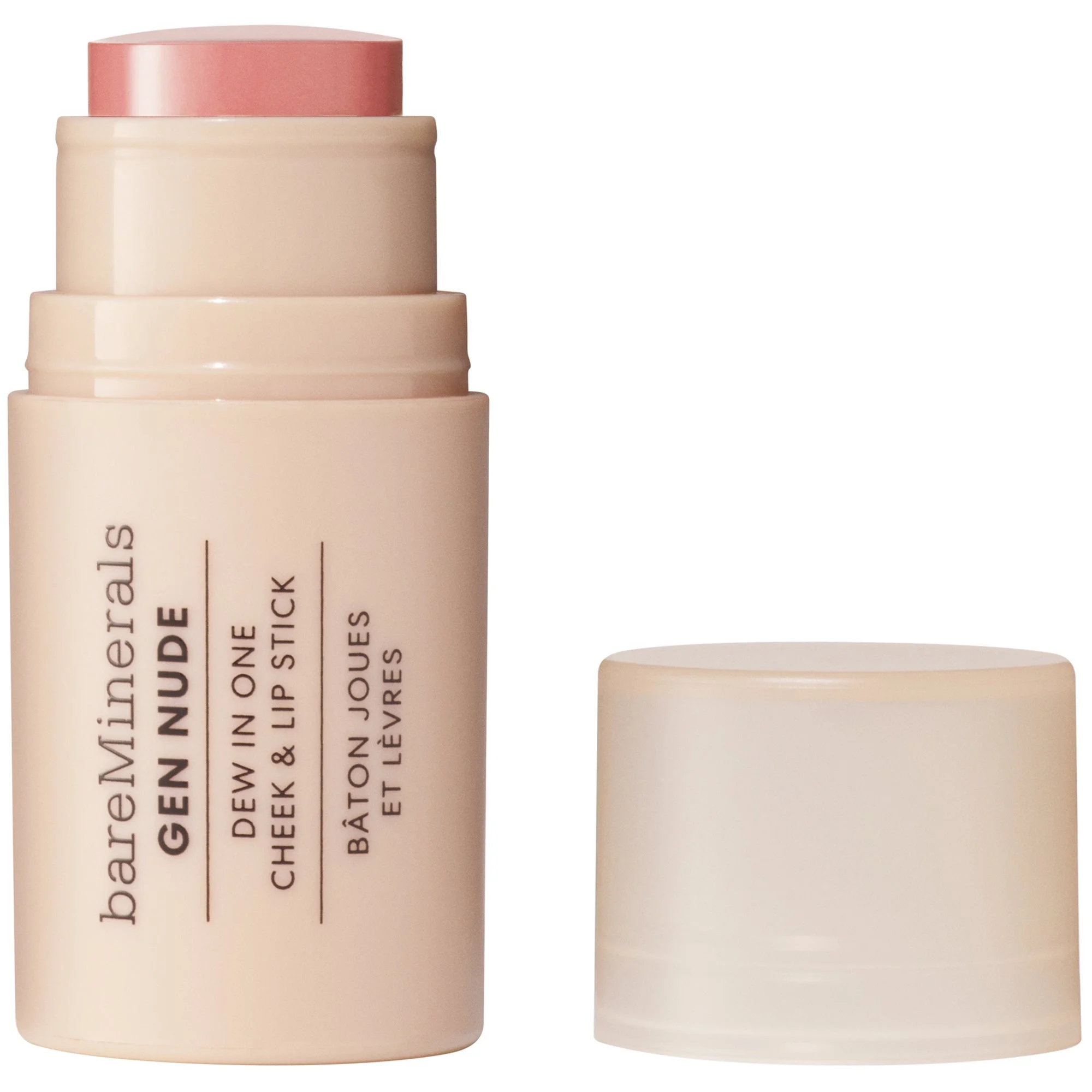 bareMinerals GEN NUDE Dew In One Cheek & Lip Stick - Call My Blush - 1
