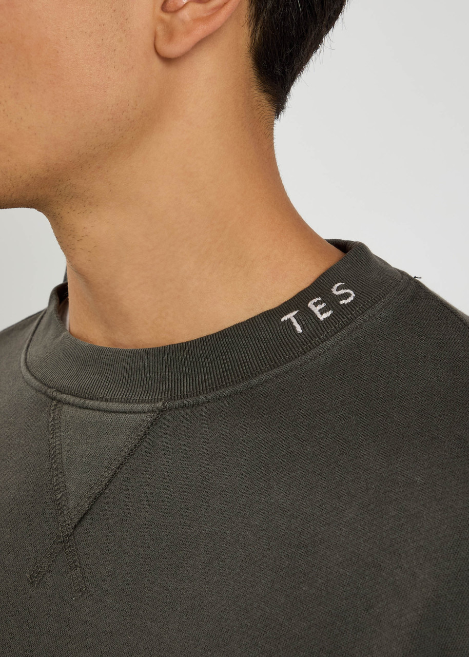 The Elder Statesman Daily Logo-embroidered Cotton and Cashmere-blend Sweatshirt - 5