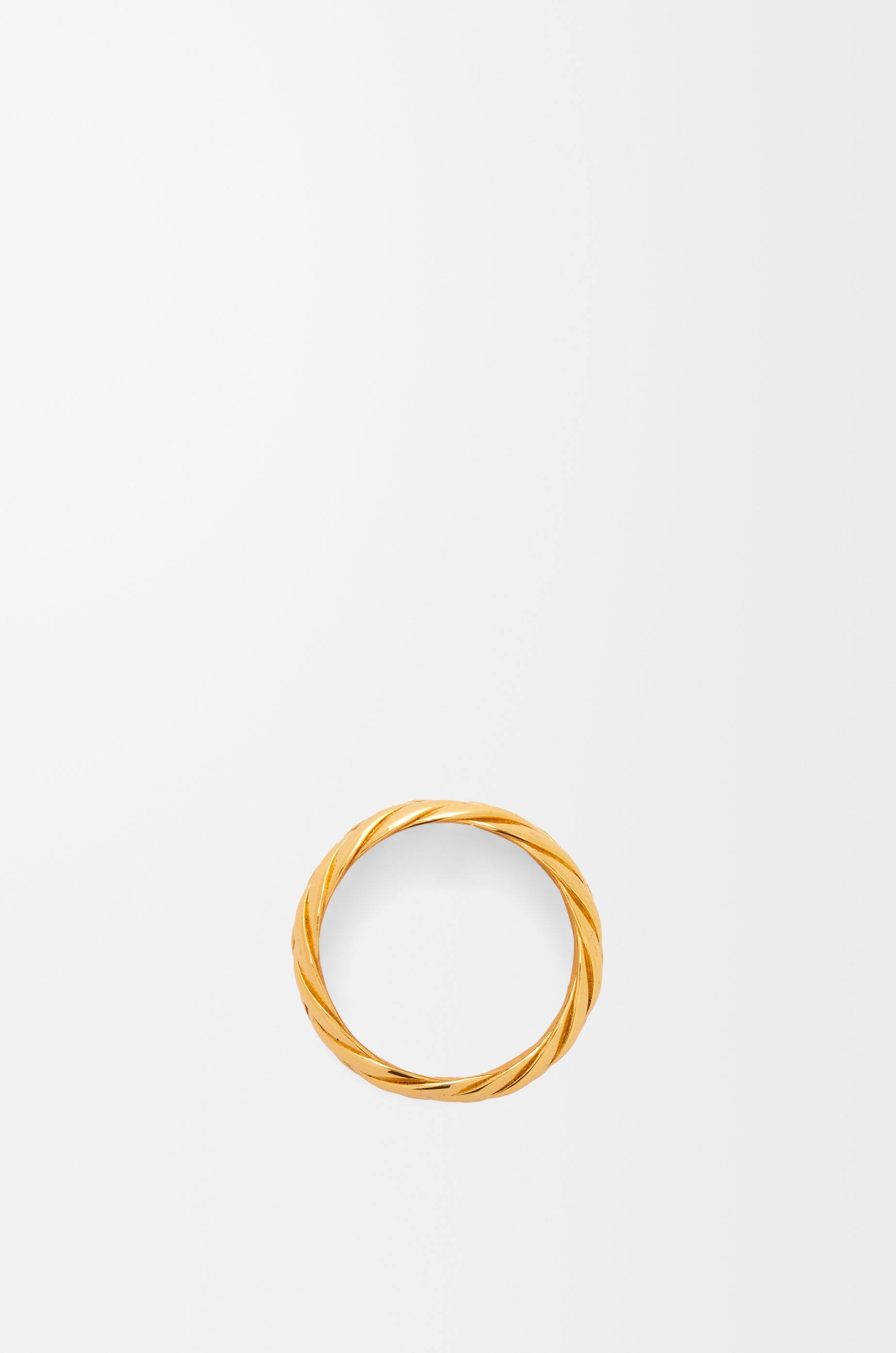Braided ring in sterling silver - 3
