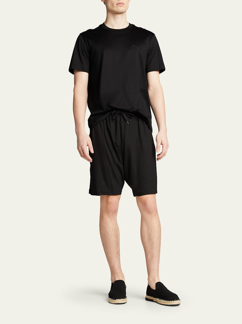 Derek Rose Men's Basel Lounge Shorts outlook