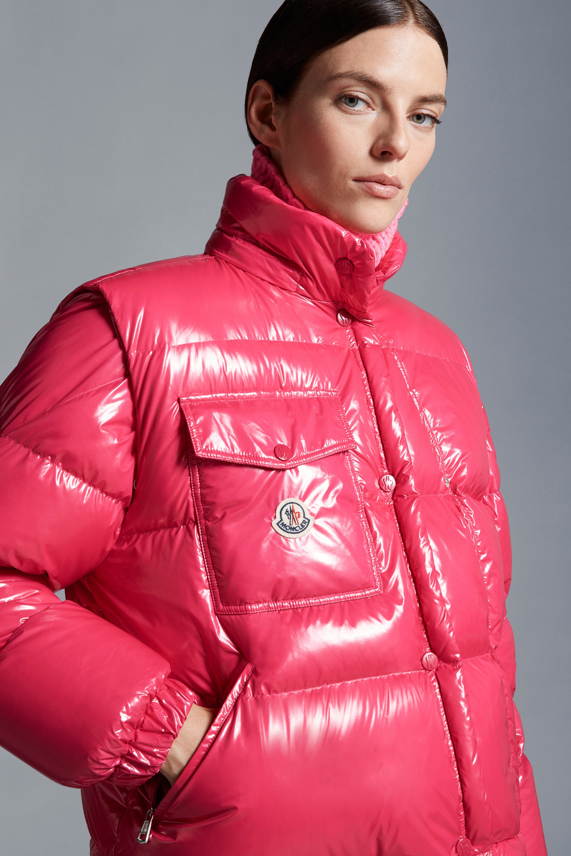 Moncler Karakorum Short Down Jacket Women - 6