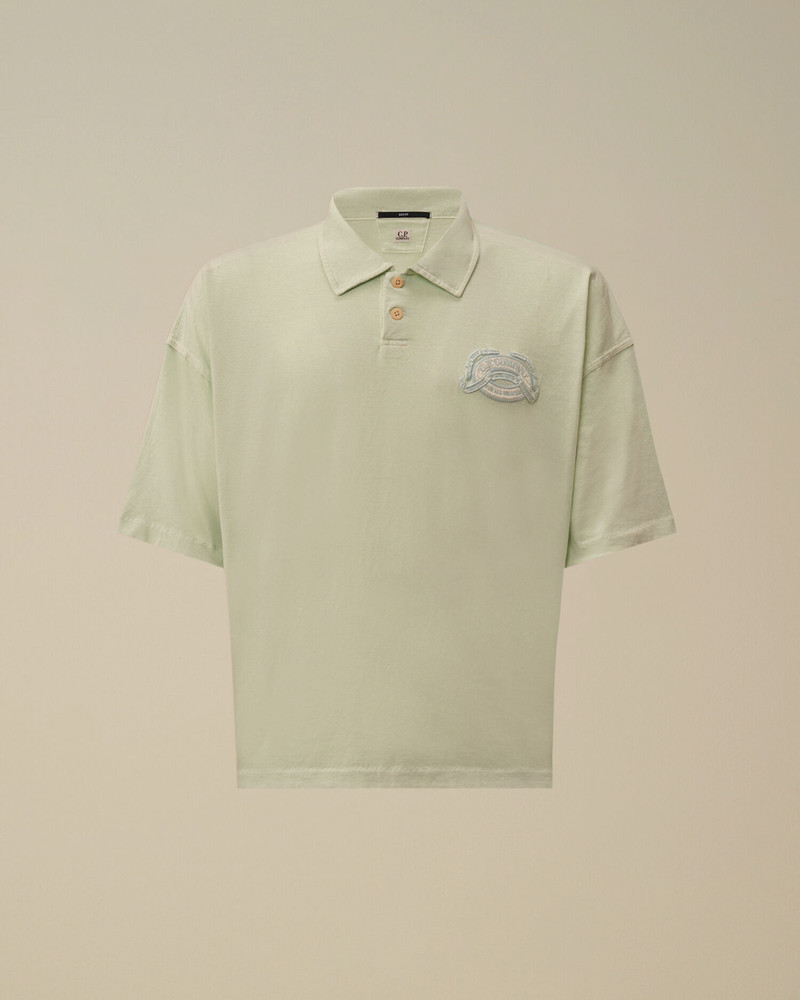 20/1 Jersey Short Sleeve Boxy Logo Polo 1