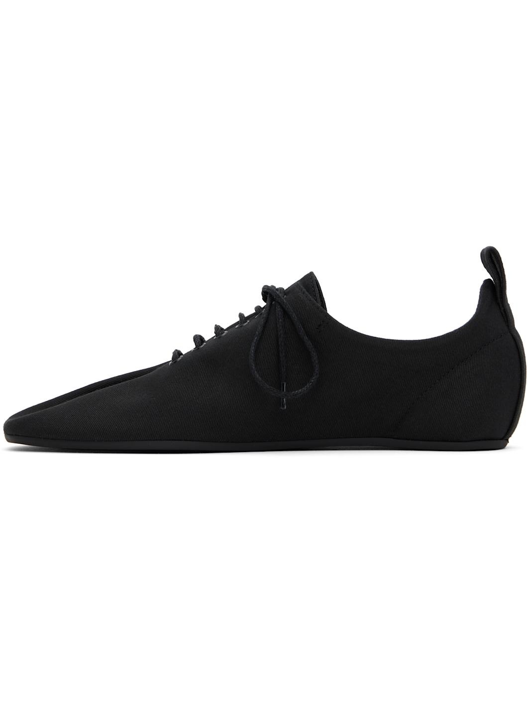 Black Canvas Derbys - 3