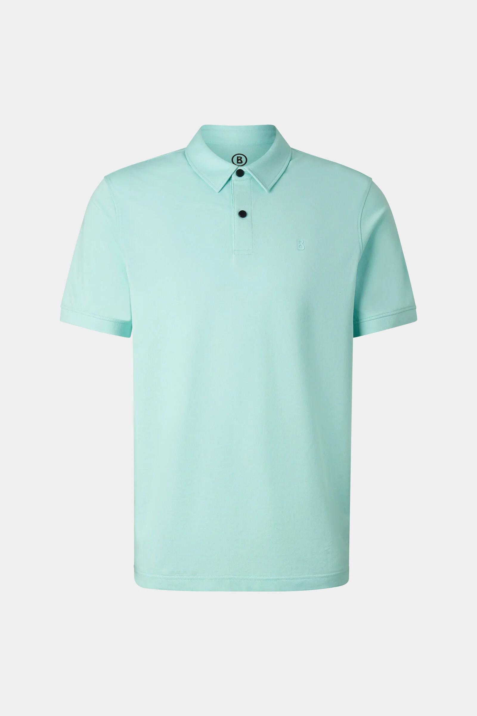 Timo polo shirt in Cyan-blue - 1