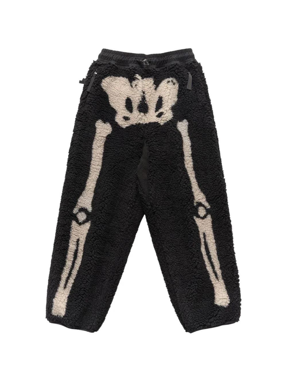 fleece-jacquard track pants - 1