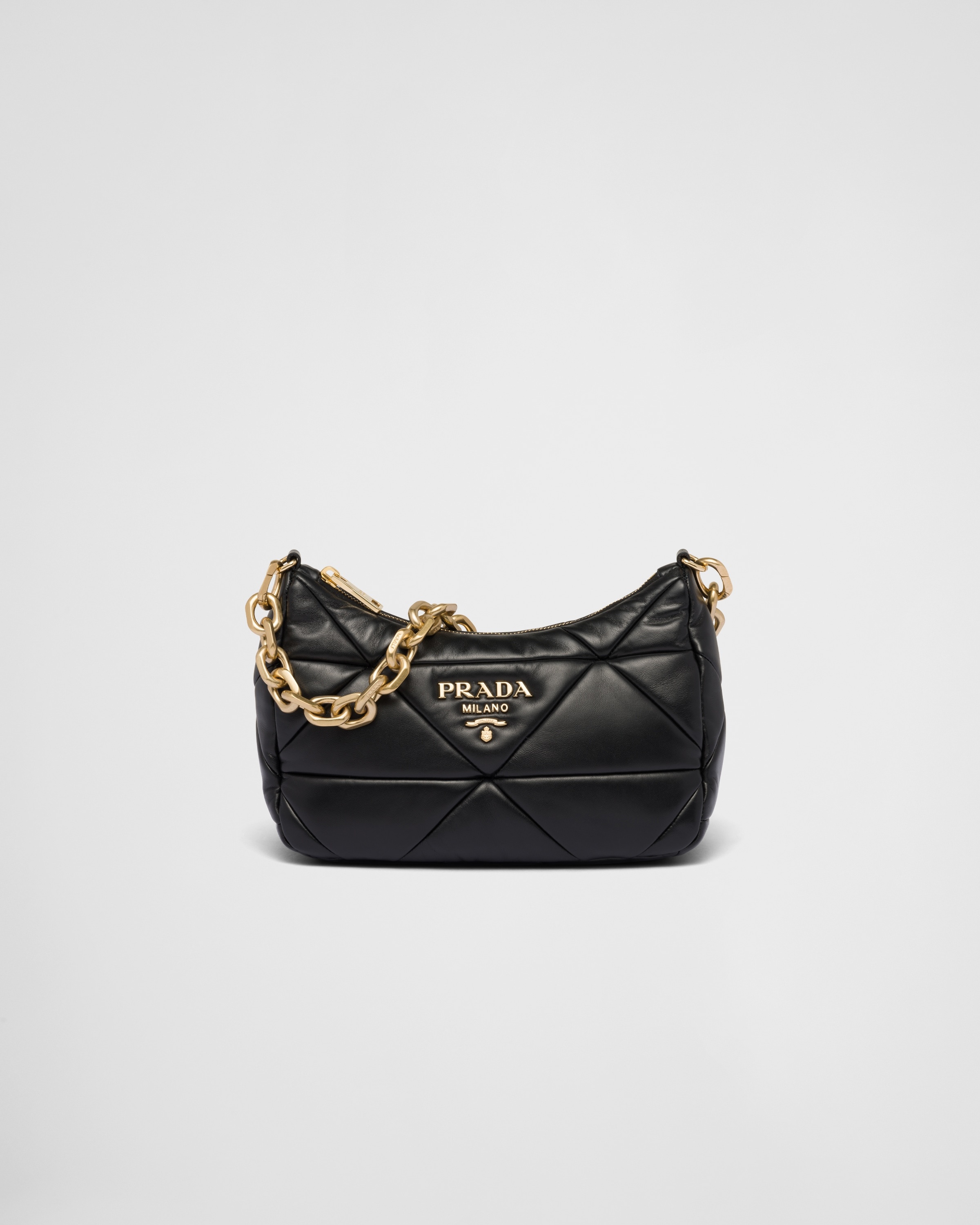 Prada System nappa leather patchwork bag