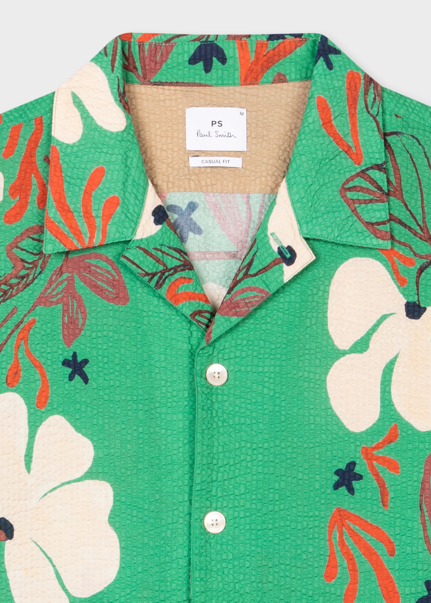 'Sea Floral' Short-Sleeve Shirt - 2